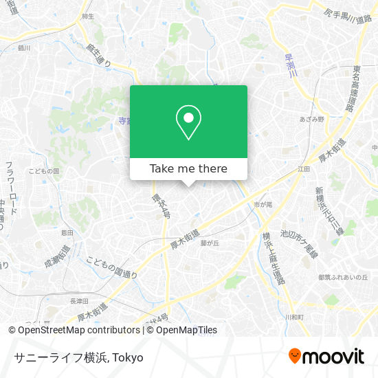 サニーライフ横浜 map