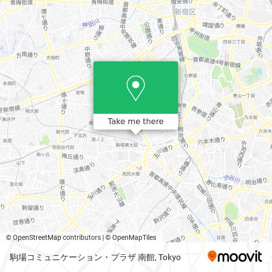 駒場コミュニケーション・プラザ 南館 map