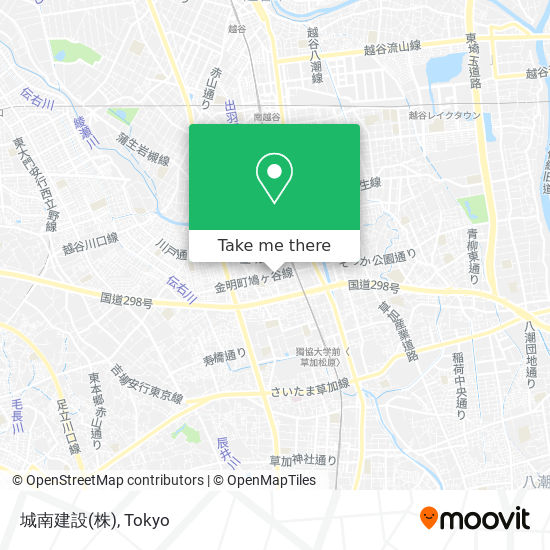 城南建設(株) map