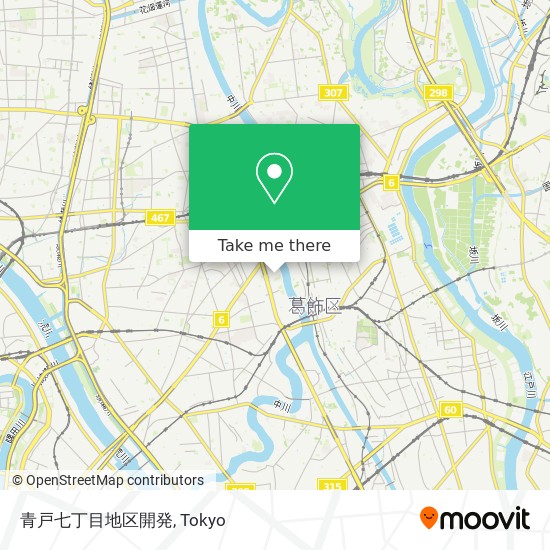 青戸七丁目地区開発 map
