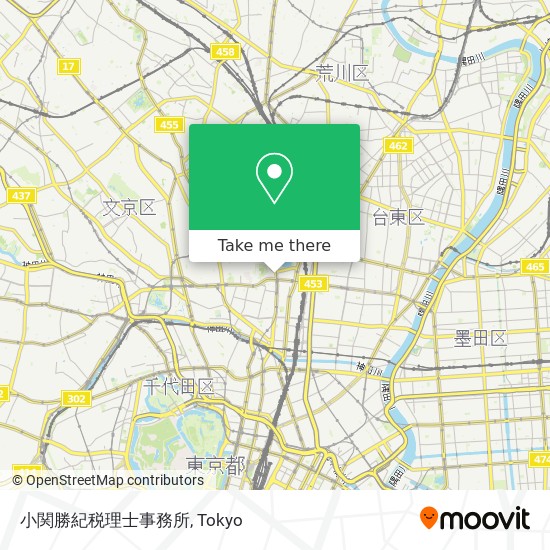 小関勝紀税理士事務所 map
