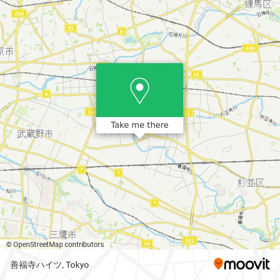 善福寺ハイツ map