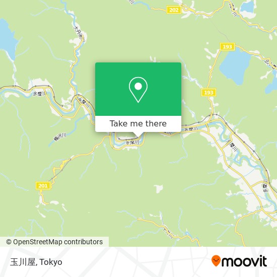 玉川屋 map
