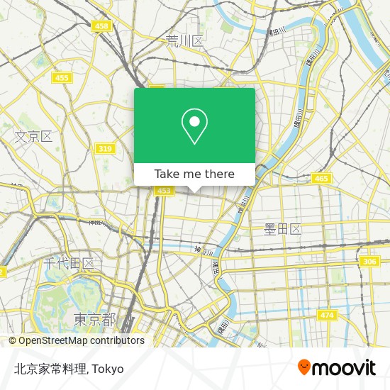 北京家常料理 map