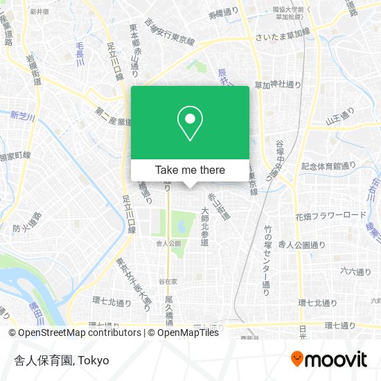 舎人保育園 map