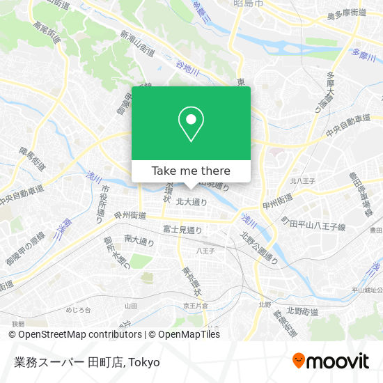 業務スーパー 田町店 map