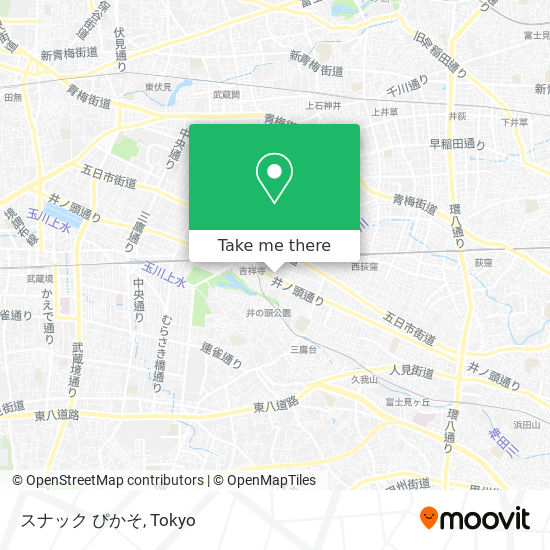 スナック ぴかそ map