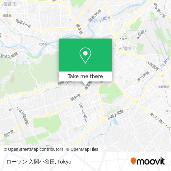 ローソン 入間小谷田 map