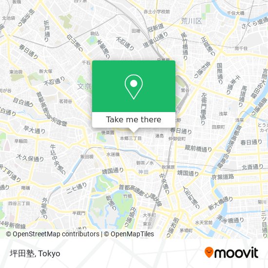 坪田塾 map