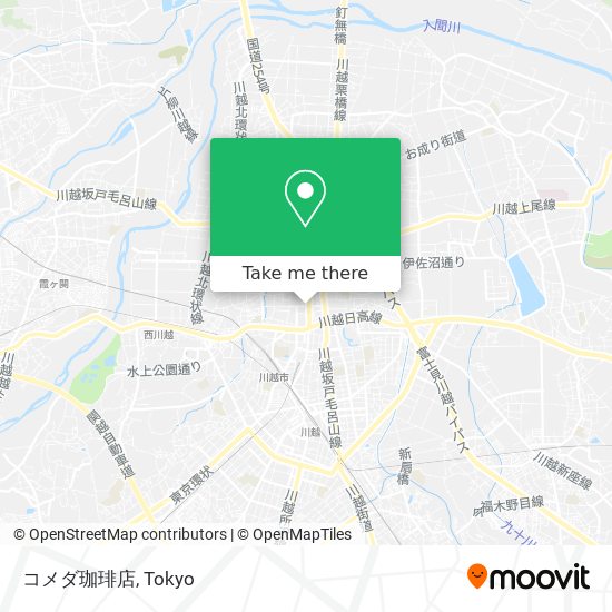 コメダ珈琲店 map