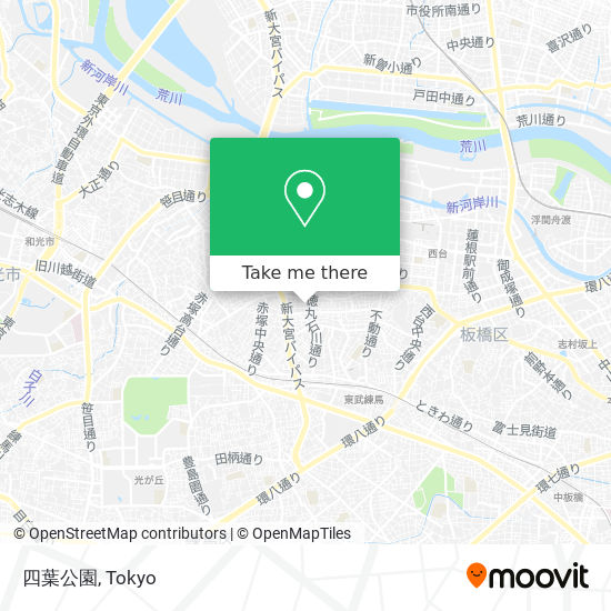 四葉公園 map