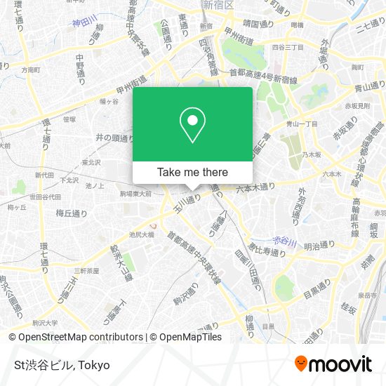 St渋谷ビル map