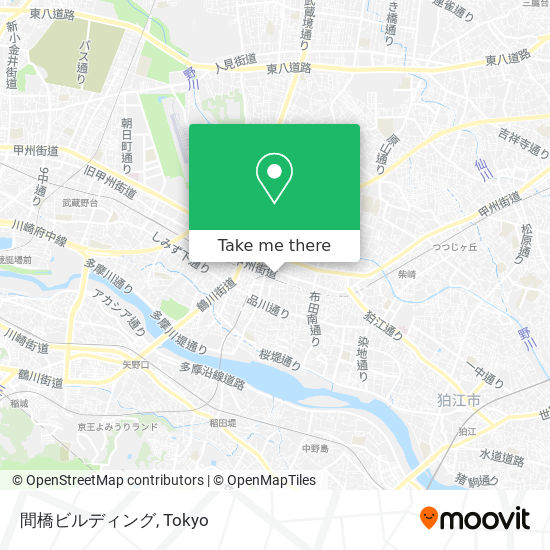 間橋ビルディング map