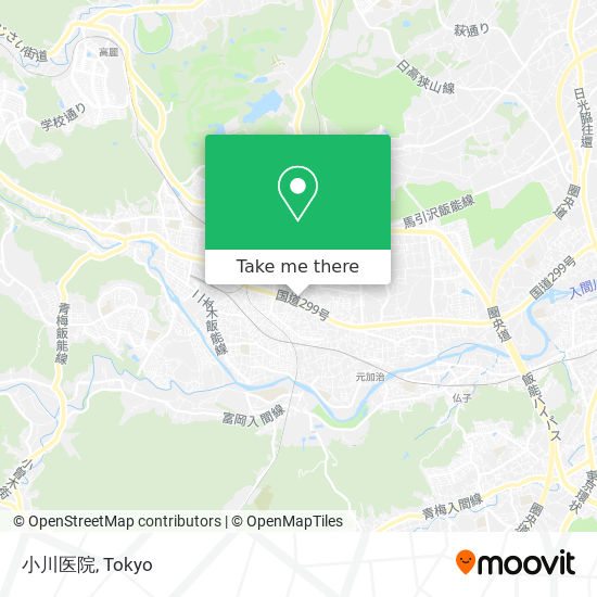 小川医院 map
