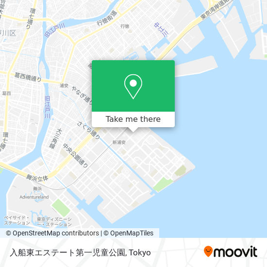 入船東エステート第一児童公園 map