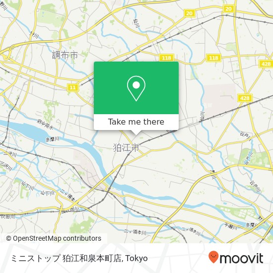 ミニストップ 狛江和泉本町店 map