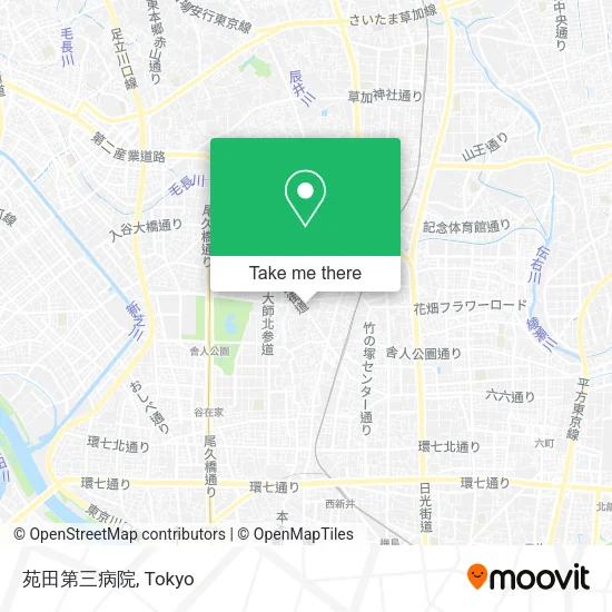 苑田第三病院 map