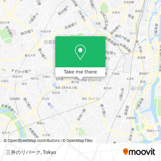 三井のリパーク map