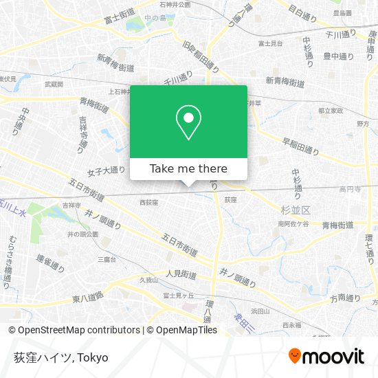 荻窪ハイツ map