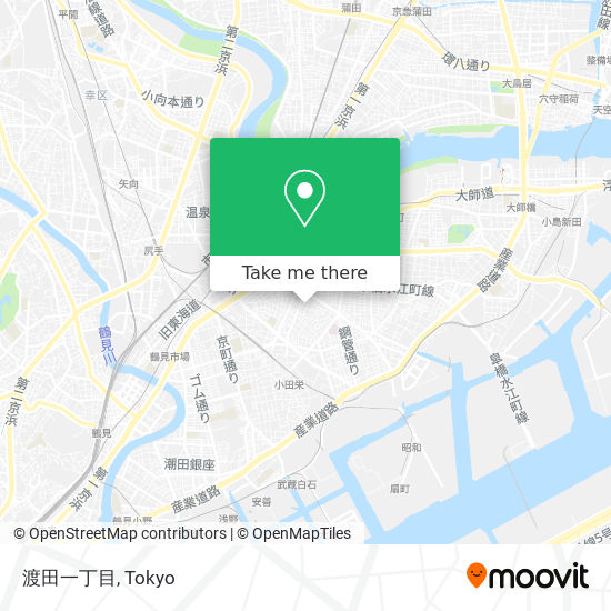 渡田一丁目 map