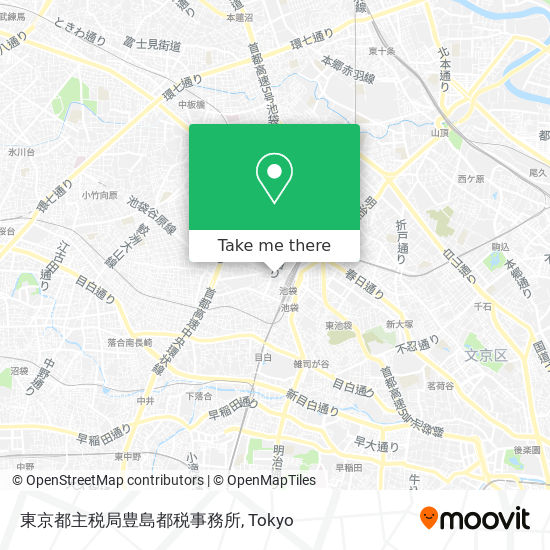 東京都主税局豊島都税事務所 map