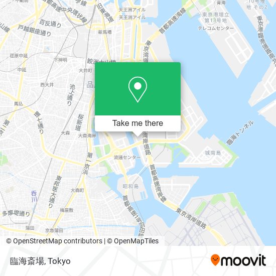 臨海斎場 map