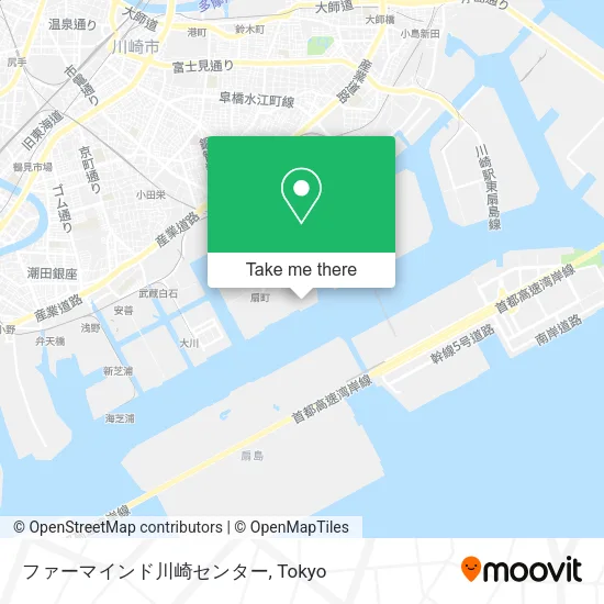 ファーマインド川崎センター map
