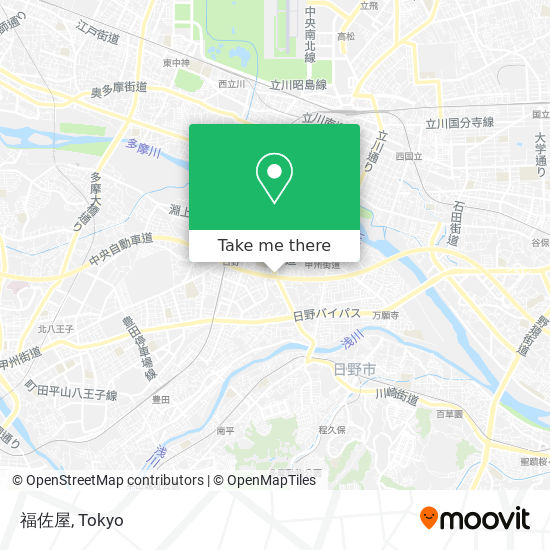 福佐屋 map