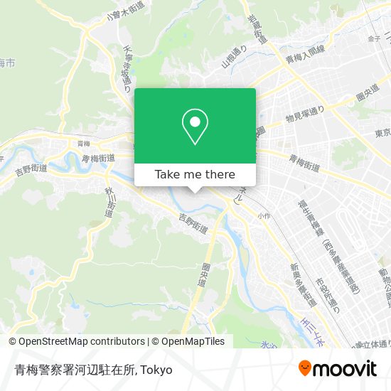 青梅警察署河辺駐在所 map