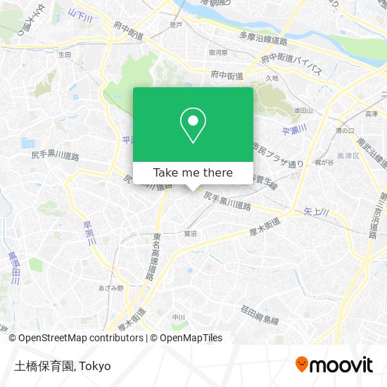 土橋保育園 map