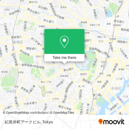 紀尾井町アークビル map