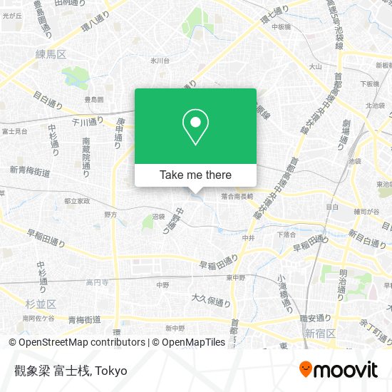 觀象梁 富士桟 map