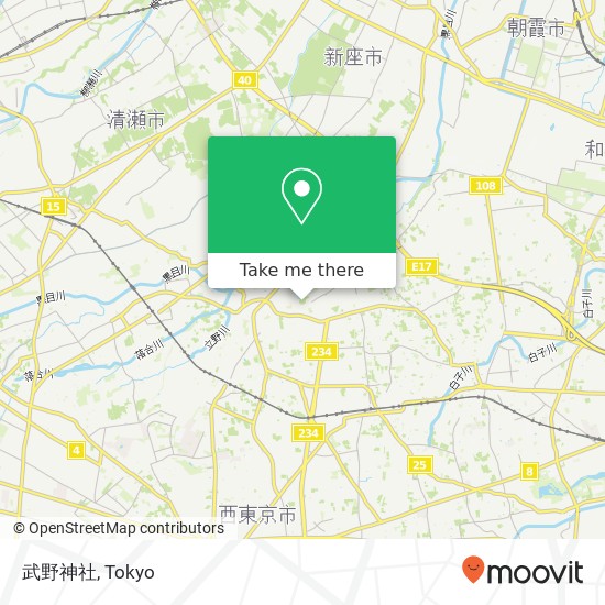 武野神社 map