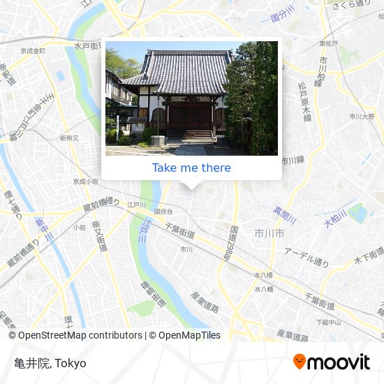 亀井院 map