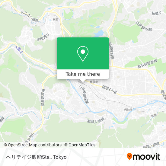 ヘリテイジ飯能Sta. map