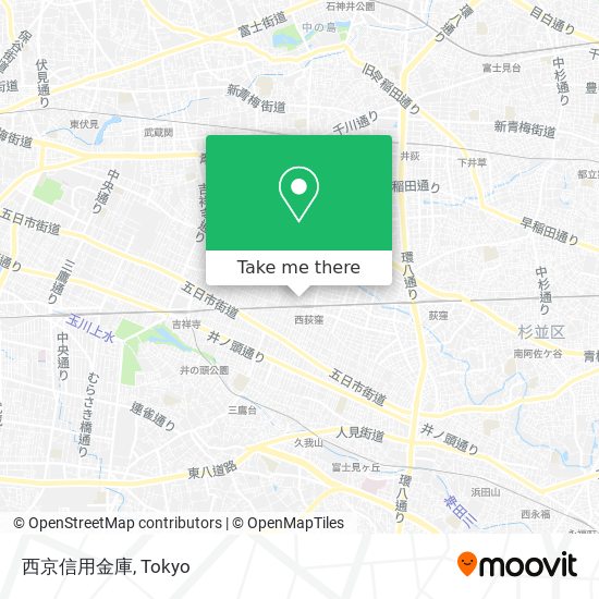 西京信用金庫 map