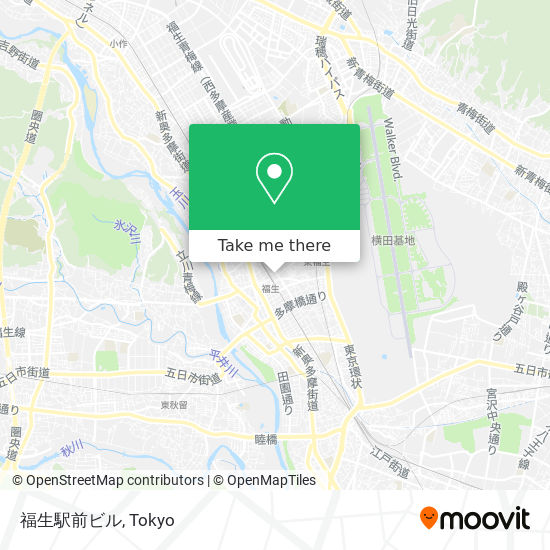福生駅前ビル map