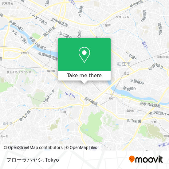 フローラハヤシ map