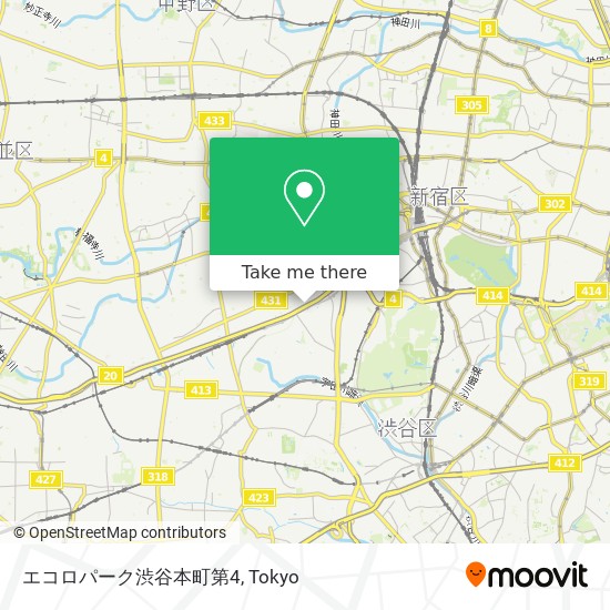 エコロパーク渋谷本町第4 map