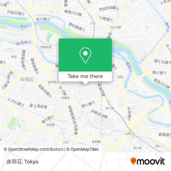 赤羽荘 map
