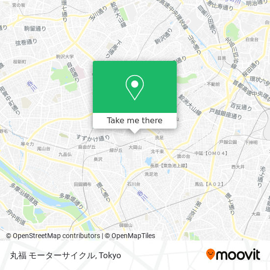 丸福 モーターサイクル map