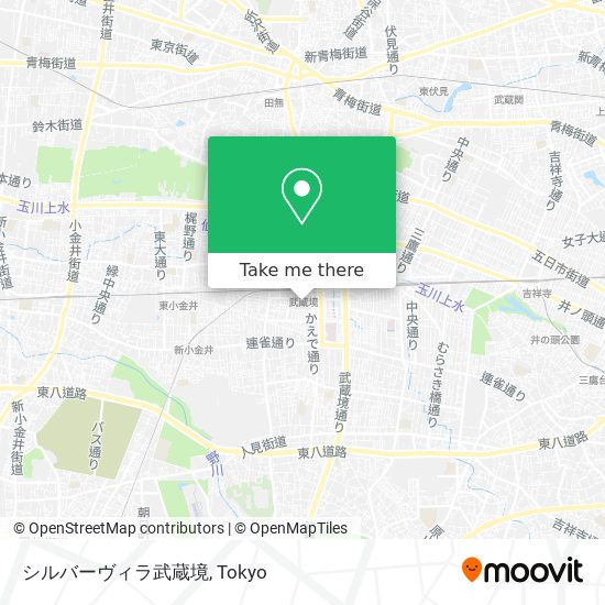 シルバーヴィラ武蔵境 map
