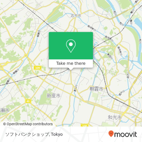 ソフトバンクショップ map