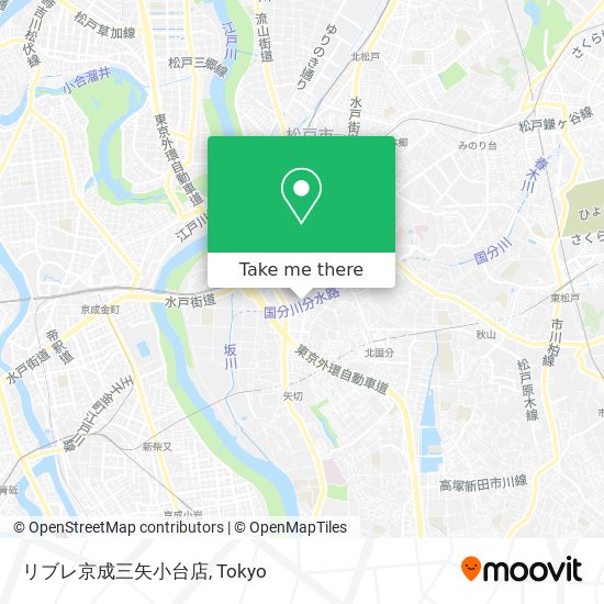 リブレ京成三矢小台店 map