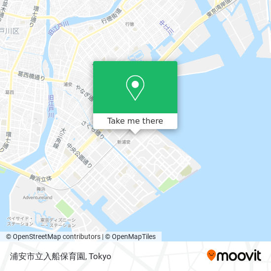 浦安市立入船保育園 map