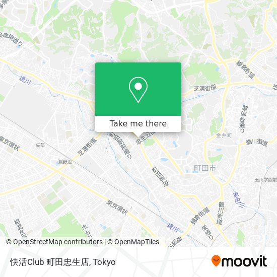 快活Club 町田忠生店 map