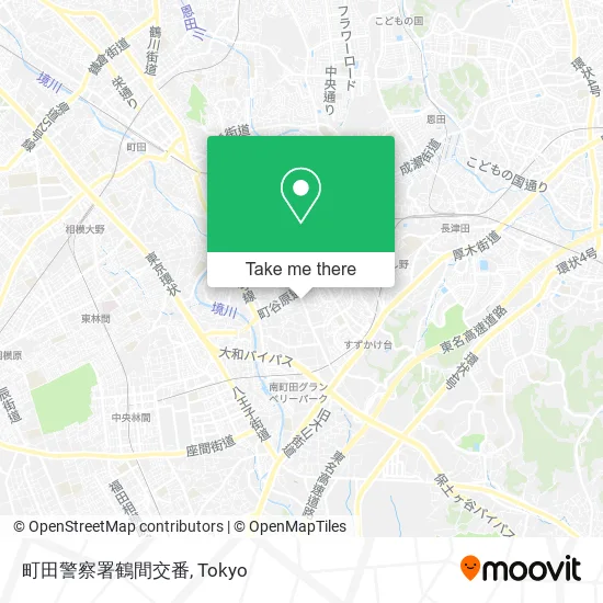 町田警察署鶴間交番 map