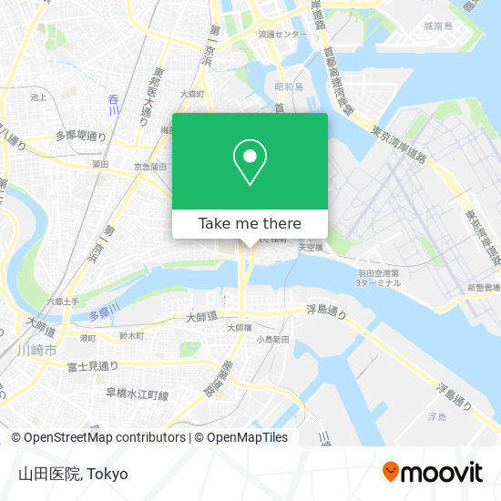 山田医院 map