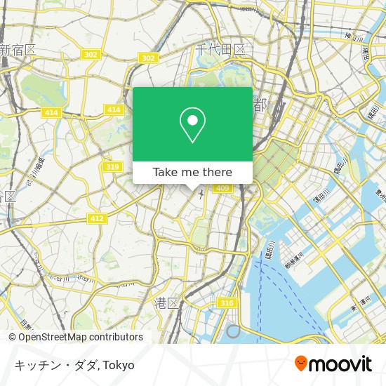 キッチン・ダダ map