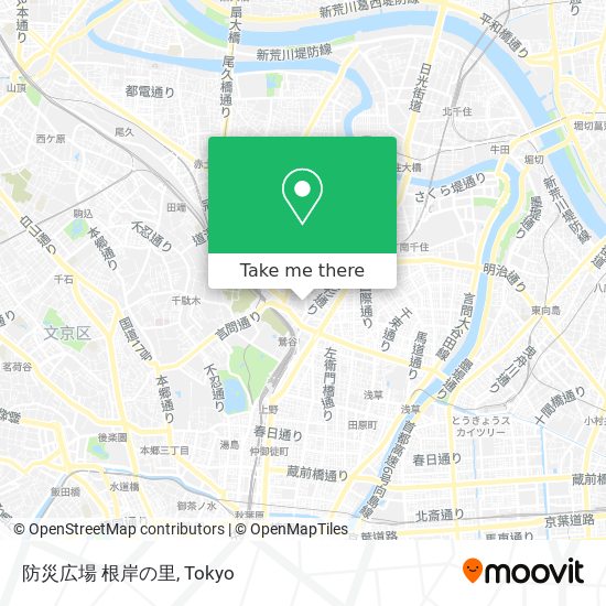 防災広場 根岸の里 map